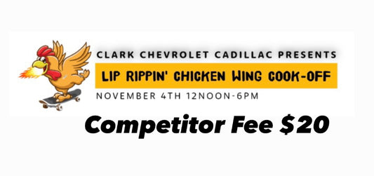 Wing Cook Off Competitor Entry Fee 11/04/23