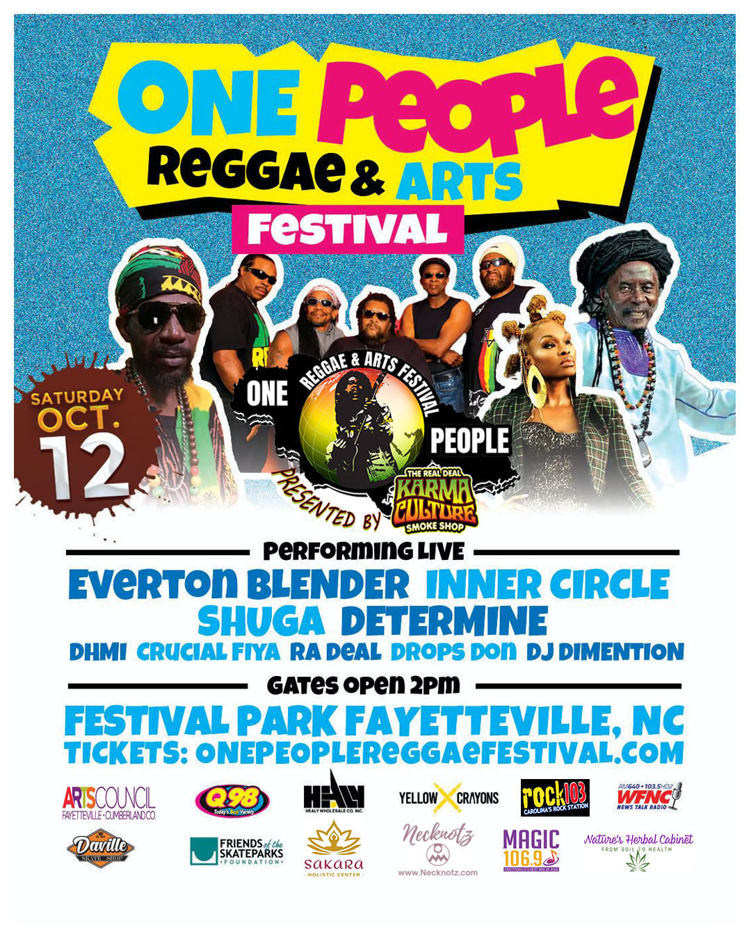 Inaugural  One People Reggae & Arts Festival