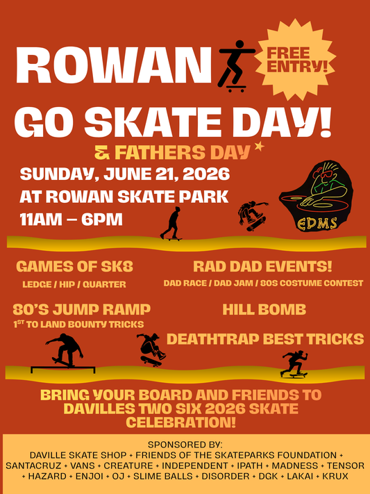 ROWAN GO SKATE DAY & FATHERS DAY!